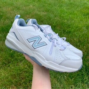 New Balance 608v5 Womens 11 Shoes Walking Cross Trainer Slip Resistant White